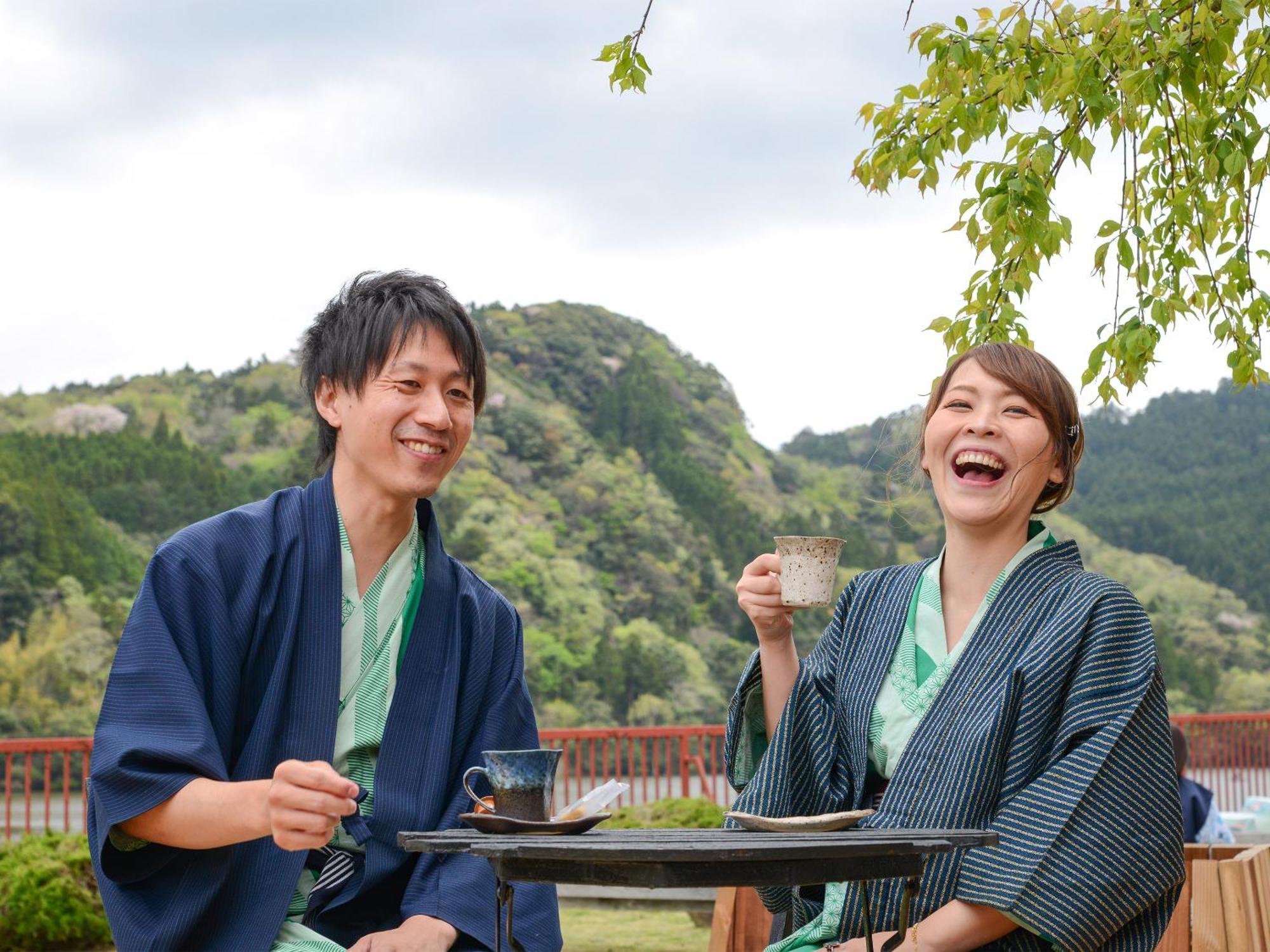 קימיצו Kameyama Onsen Hotel מראה חיצוני תמונה